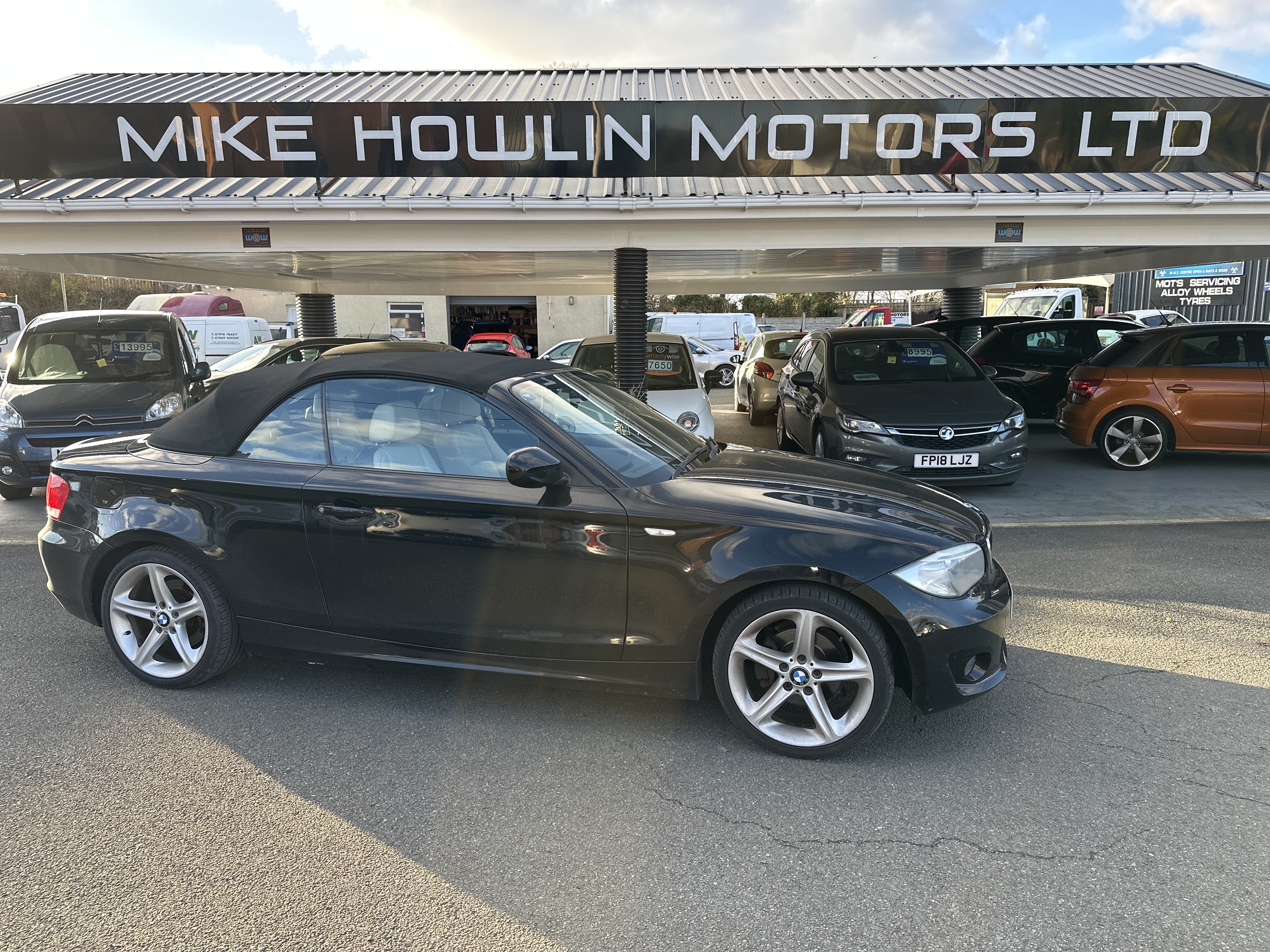 BMW 118 DIESEL SPORT CONVERTIBLE for sale at Mike Howlin Motor Sales Pembrokeshire