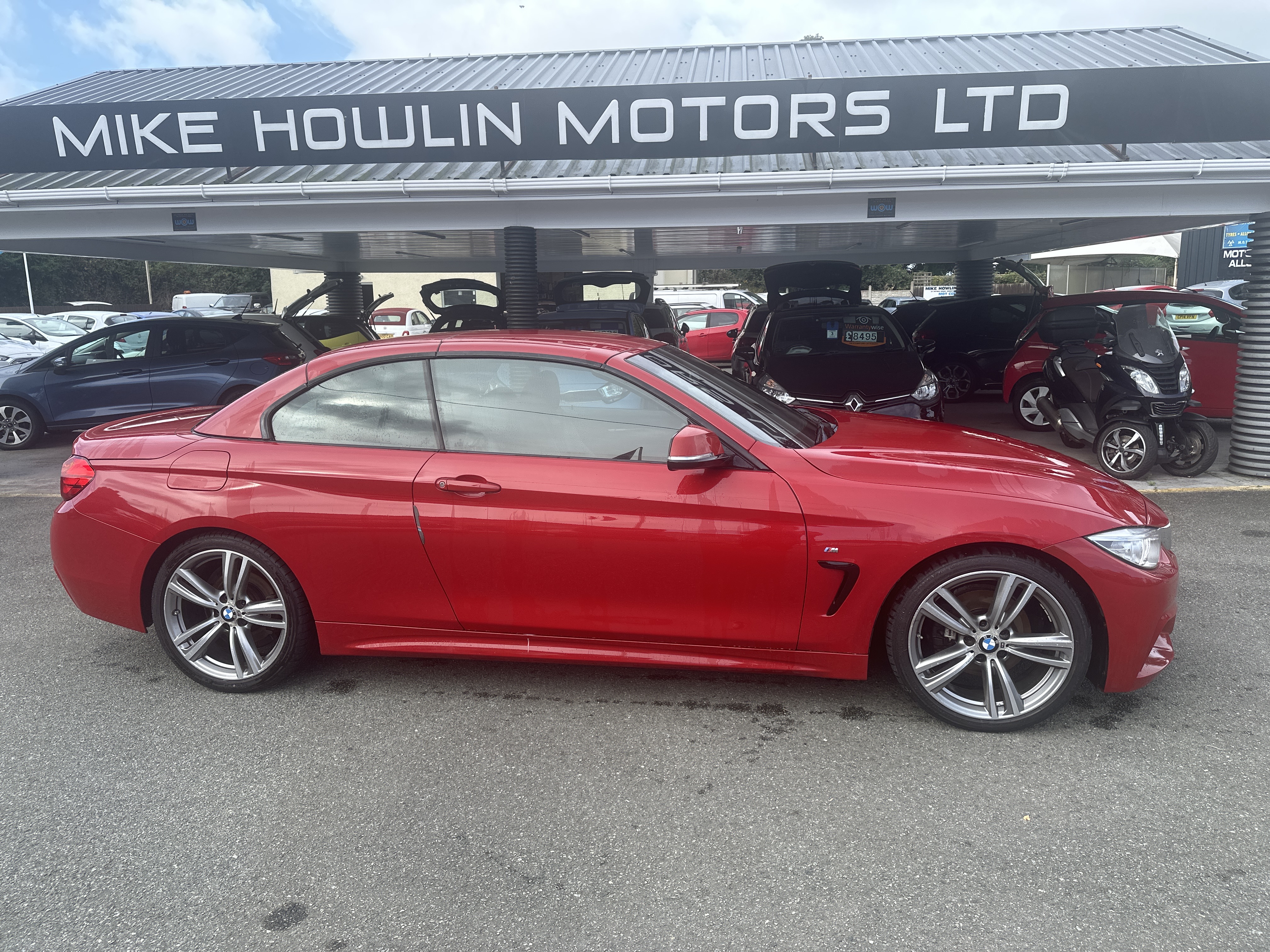 BMW 420 D MSPORT (TURBO DIESEL) for sale at Mike Howlin Motor Sales Pembrokeshire