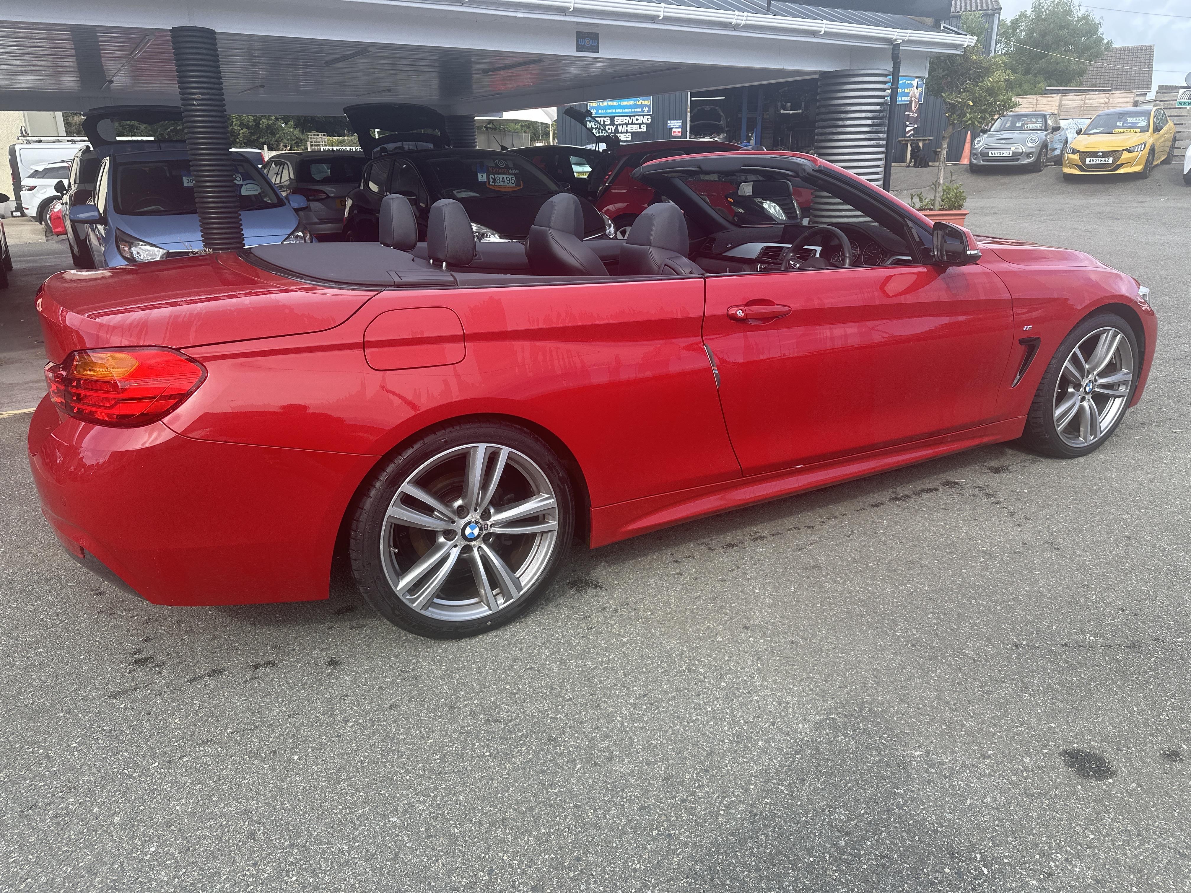 BMW 420 D MSPORT (TURBO DIESEL) for sale at Mike Howlin Motor Sales Pembrokeshire