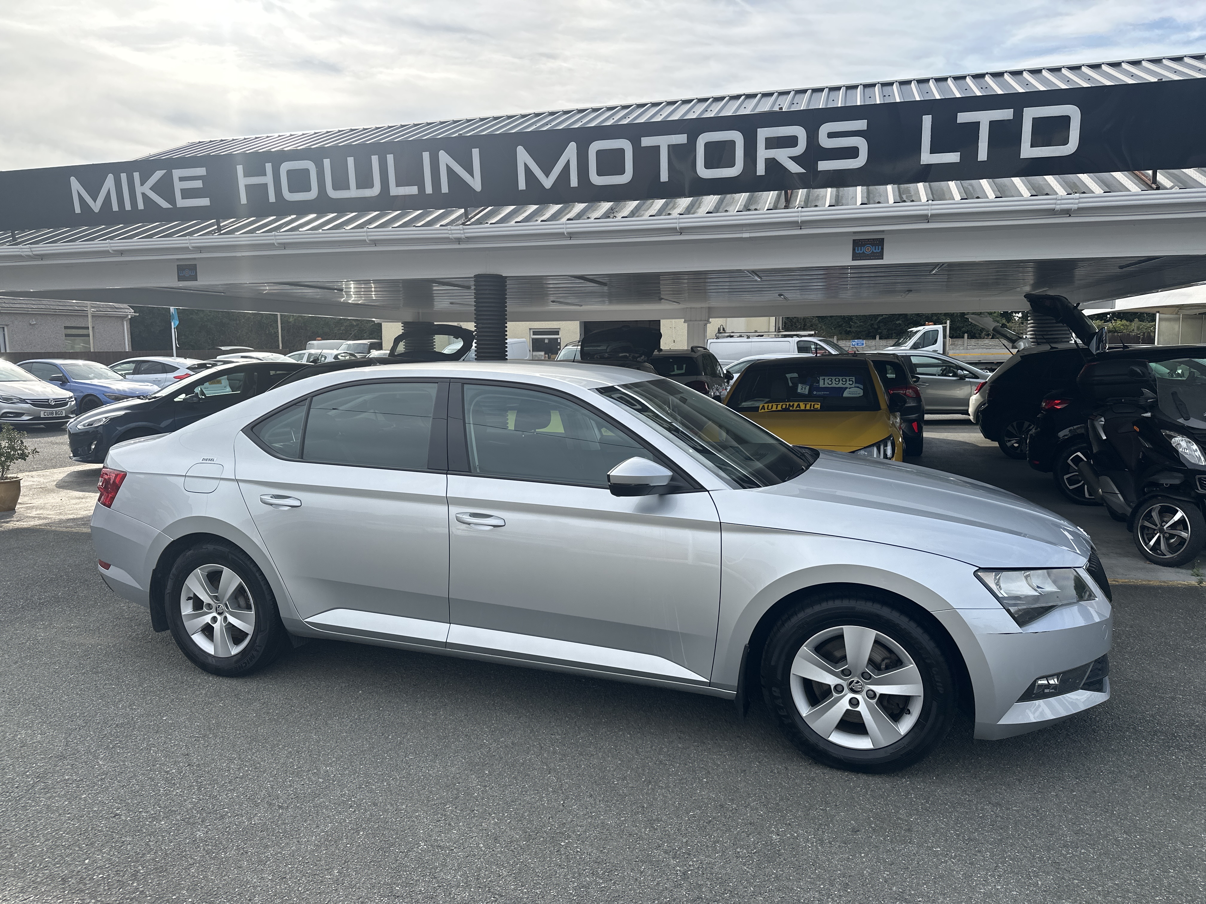  SKODA SUPERB S 120 TDI for sale at Mike Howlin Motor Sales Pembrokeshire