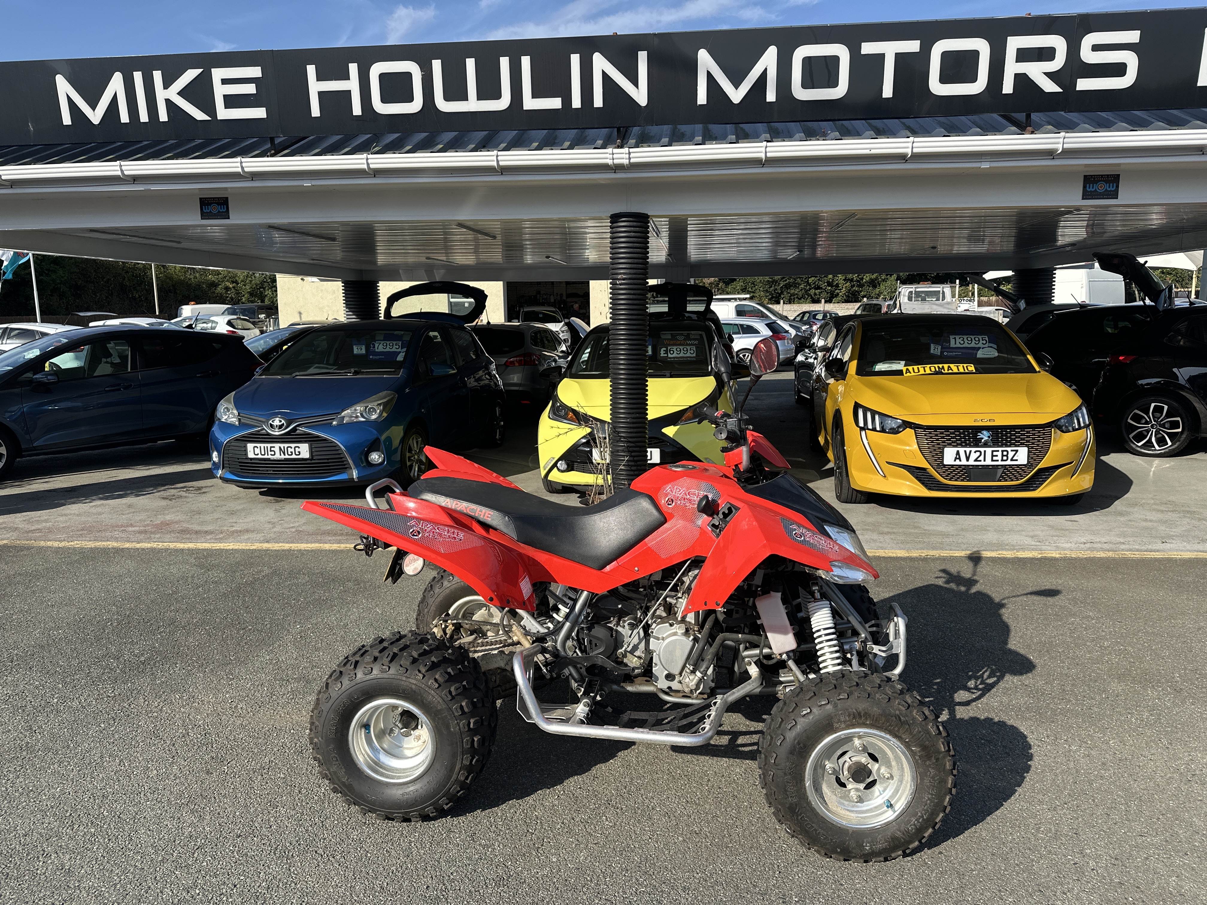  APACHE ACCESS 300 QUAD BIKE  for sale at Mike Howlin Motor Sales Pembrokeshire