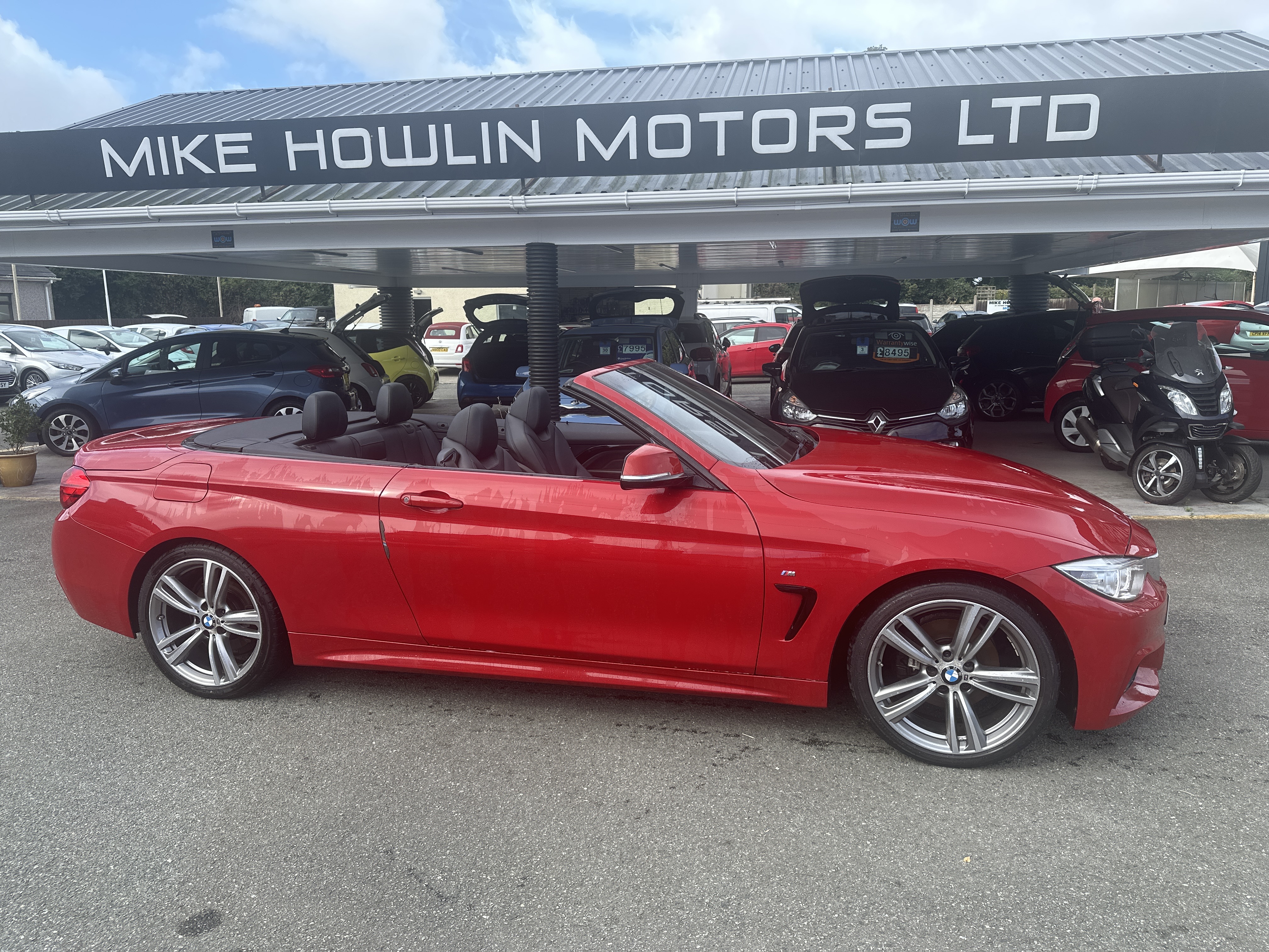 BMW 420 D MSPORT (TURBO DIESEL) for sale at Mike Howlin Motor Sales Pembrokeshire