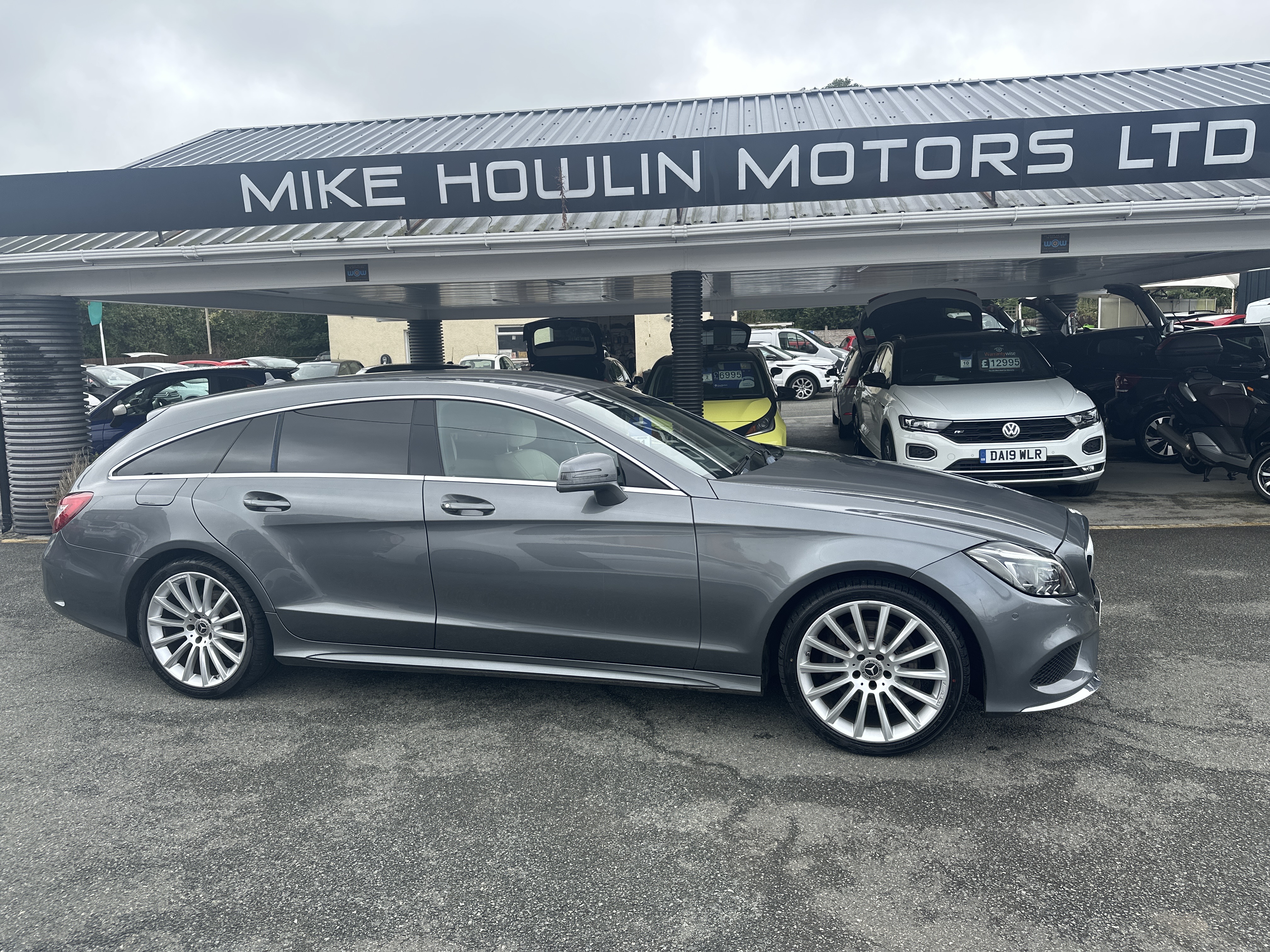 Mercedes Benz CLS 220 DIESEL AMG LINE AUTOMATIC for sale at Mike Howlin Motor Sales Pembrokeshire