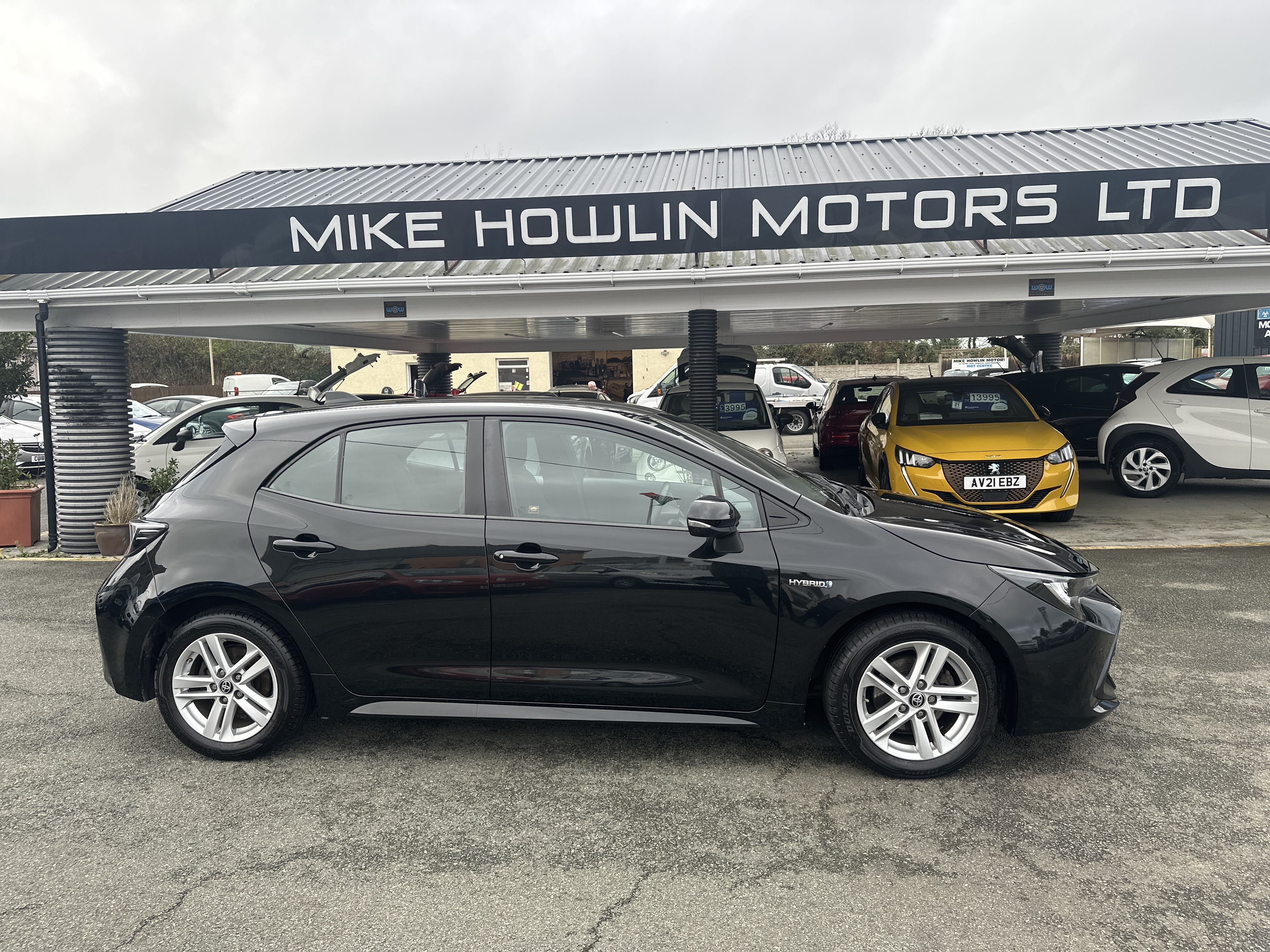 Toyota COROLLA ICON HEV CVT HYBRID for sale at Mike Howlin Motor Sales Pembrokeshire