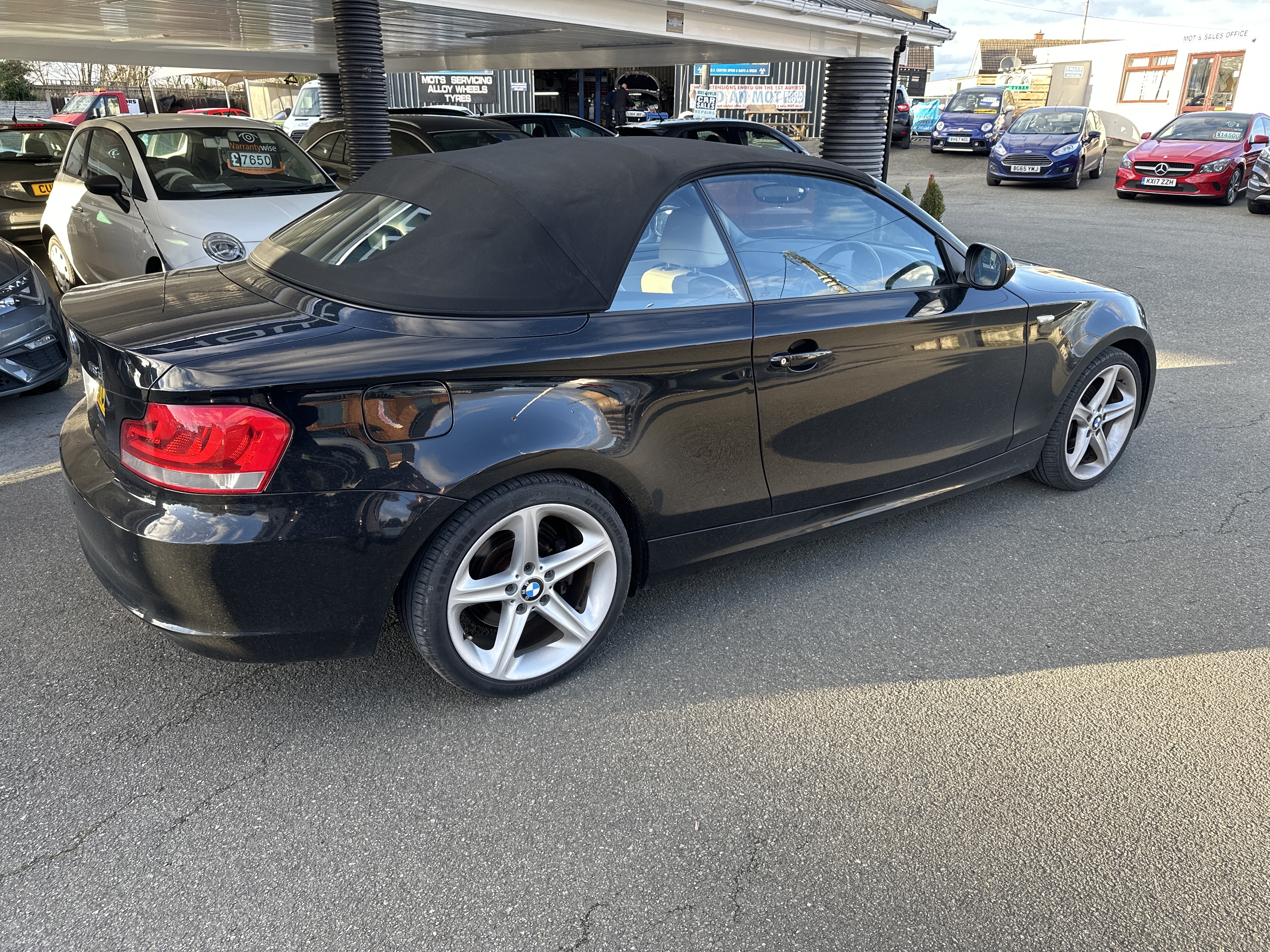 BMW 118 DIESEL SPORT CONVERTIBLE for sale at Mike Howlin Motor Sales Pembrokeshire